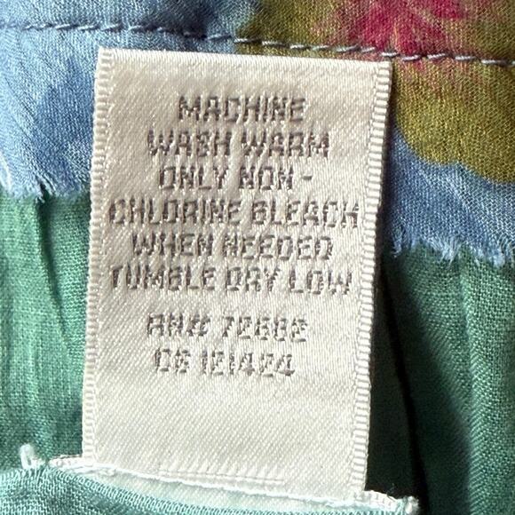 Fashion Bug size 20 W tiered maxi circle skirt Ombré teal green. Lined, zip side - Picture 6 of 7